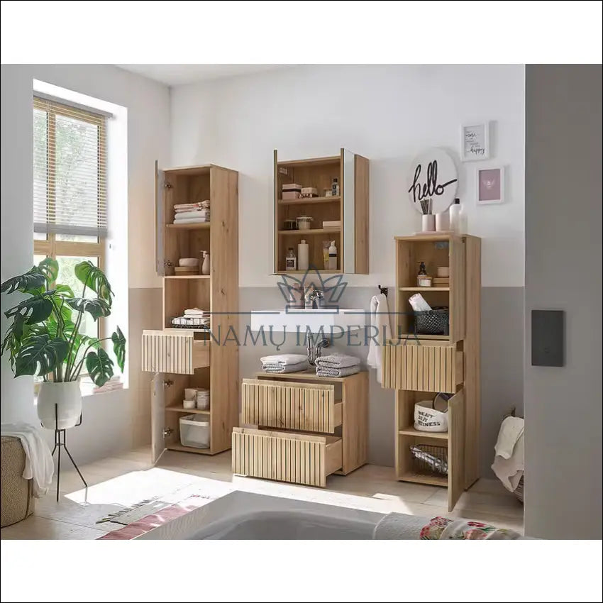 Pastatoma vonios spintelė KI1219 €73 Save 50% 50 100, __label:Pristatymas 1 2 d.d., color ruda, material mdf, kambarys