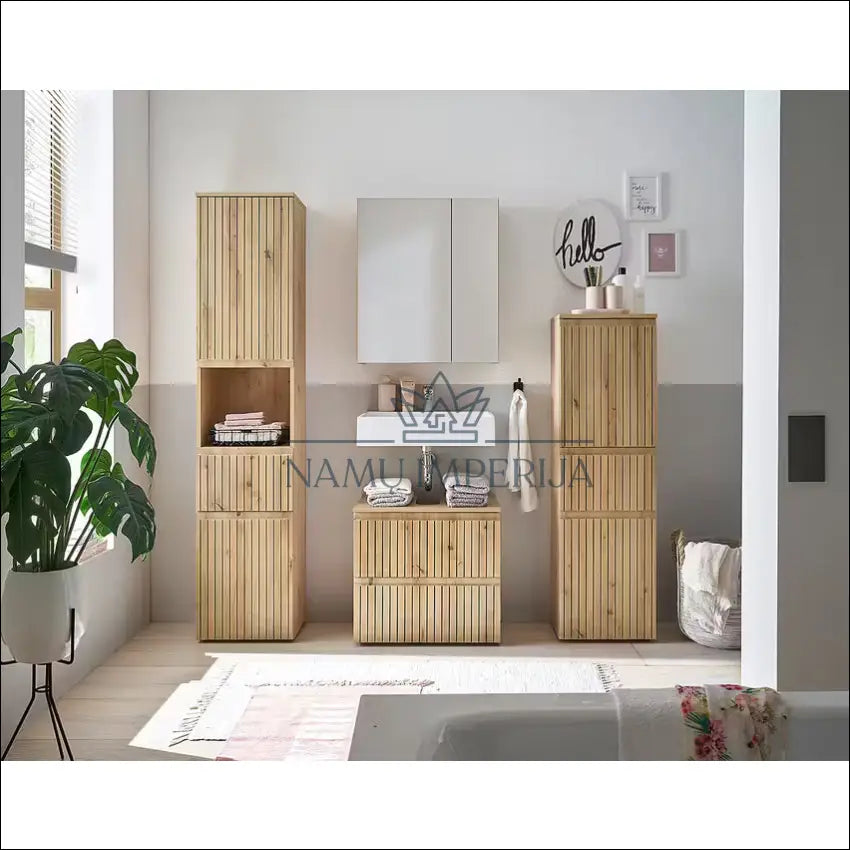 Pastatoma vonios spintelė KI1219 €73 Save 50% 50 100, __label:Pristatymas 1 2 d.d., color ruda, material mdf, kambarys
