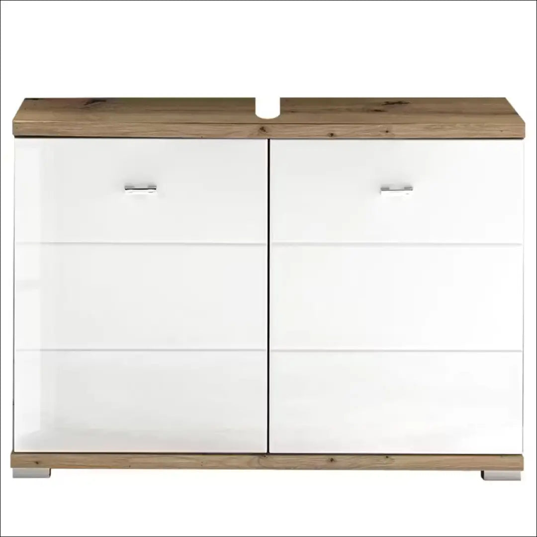 Pastatoma vonios spintelė KI1224 - €44 Save 50% 25-50, __label:Pristatymas 1-2 d.d., color-balta, color-ruda,