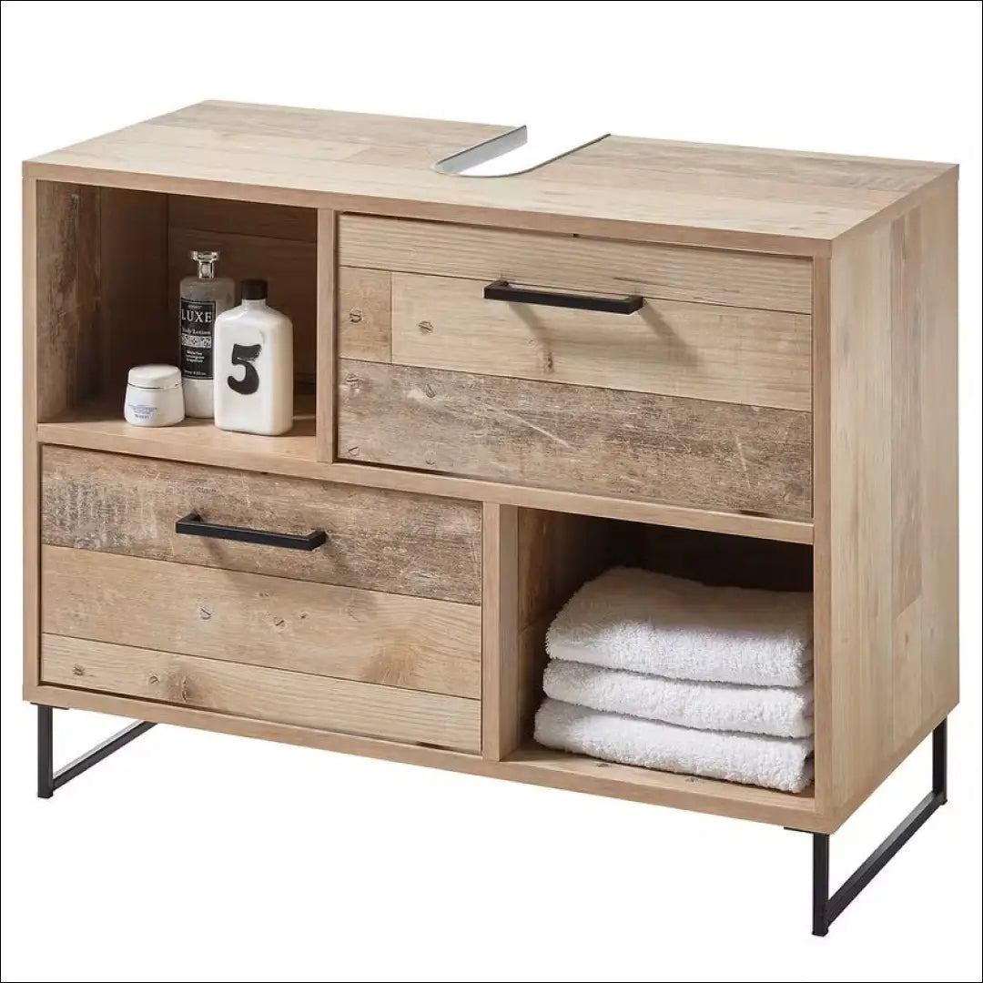 Pastatoma vonios spintelė KI1225 - €63 Save 50% 50-100, __label:Pristatymas 1-2 d.d., color-ruda, material-mediena,