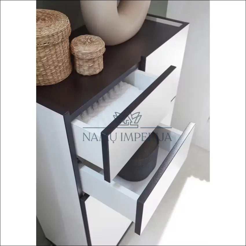 Pastatoma vonios spintelė KI1266 €83 Save 50% 50 100, __label:Pristatymas 1 2 d.d., color balta, pilka, material