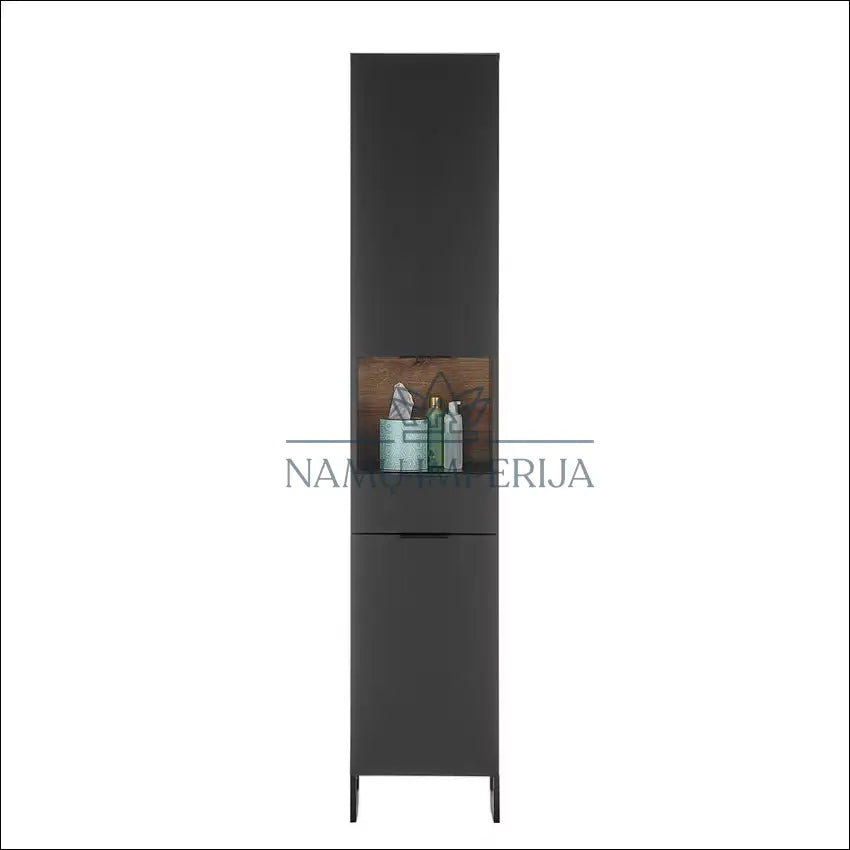 Pastatoma vonios spintelė KI1271 €83 Save 50% 50 100, __label:Pristatymas 1 2 d.d., color juoda, material mdf, Push