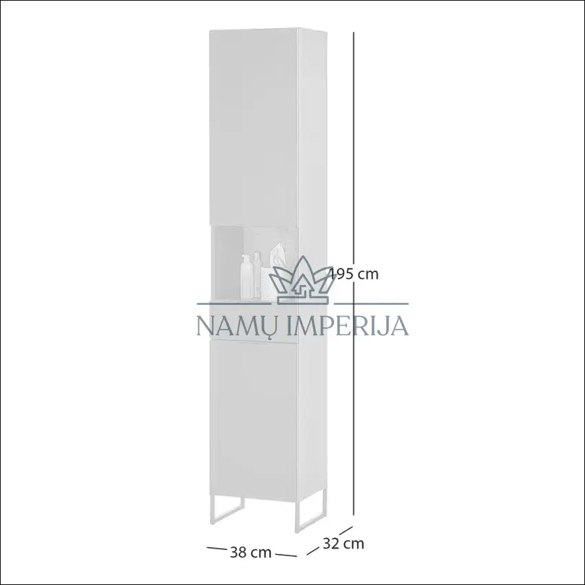 Pastatoma vonios spintelė KI1271 €83 Save 50% 50 100, __label:Pristatymas 1 2 d.d., color juoda, material mdf, Push