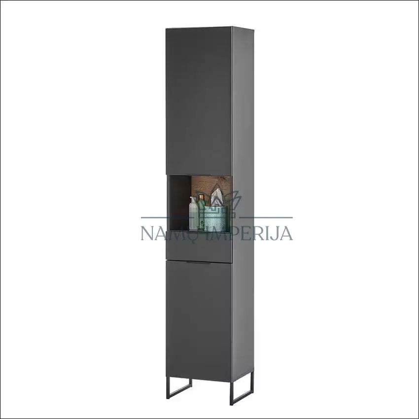 Pastatoma vonios spintelė KI1271 €83 Save 50% 50 100, __label:Pristatymas 1 2 d.d., color juoda, material mdf, Push