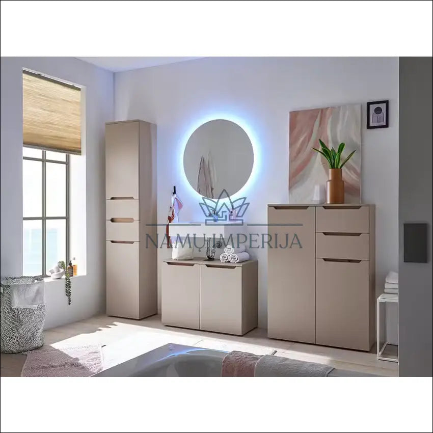 Pastatoma vonios spintelė KI1273 €64 Save 50% 50 100, __label:Pristatymas 1 2 d.d., color kremas, ruda, material mdf