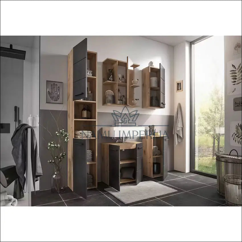 Pastatoma vonios spintelė KI1277 €44 Save 60% 25 50, __label:Pristatymas 1 2 d.d., color juoda, ruda, material mdf €25