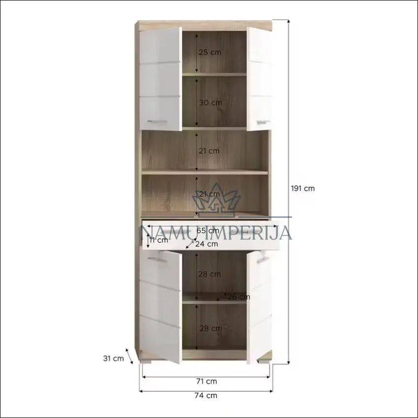 Pastatoma vonios spintelė KI1284 €45 Save 80% 25 50, __label:Pristatymas 1 2 d.d., color balta, ruda, material mdf €25