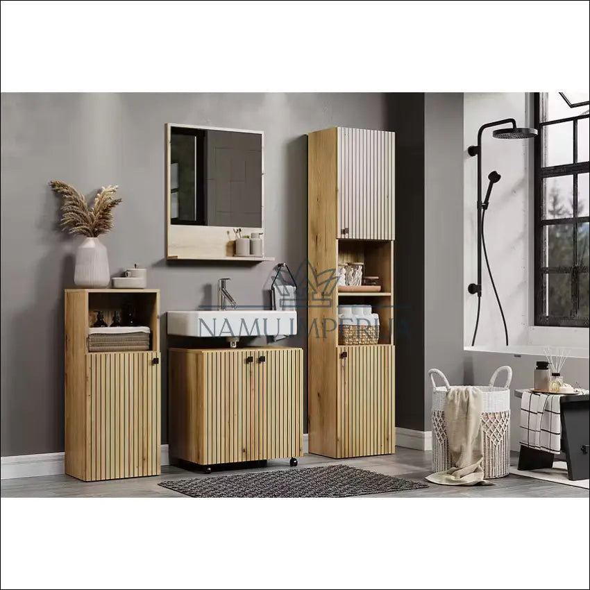Pastatoma vonios spintelė KI1289 €46 Save 50% 25 50, __label:Pristatymas 1 2 d.d., color ruda, material mediena,