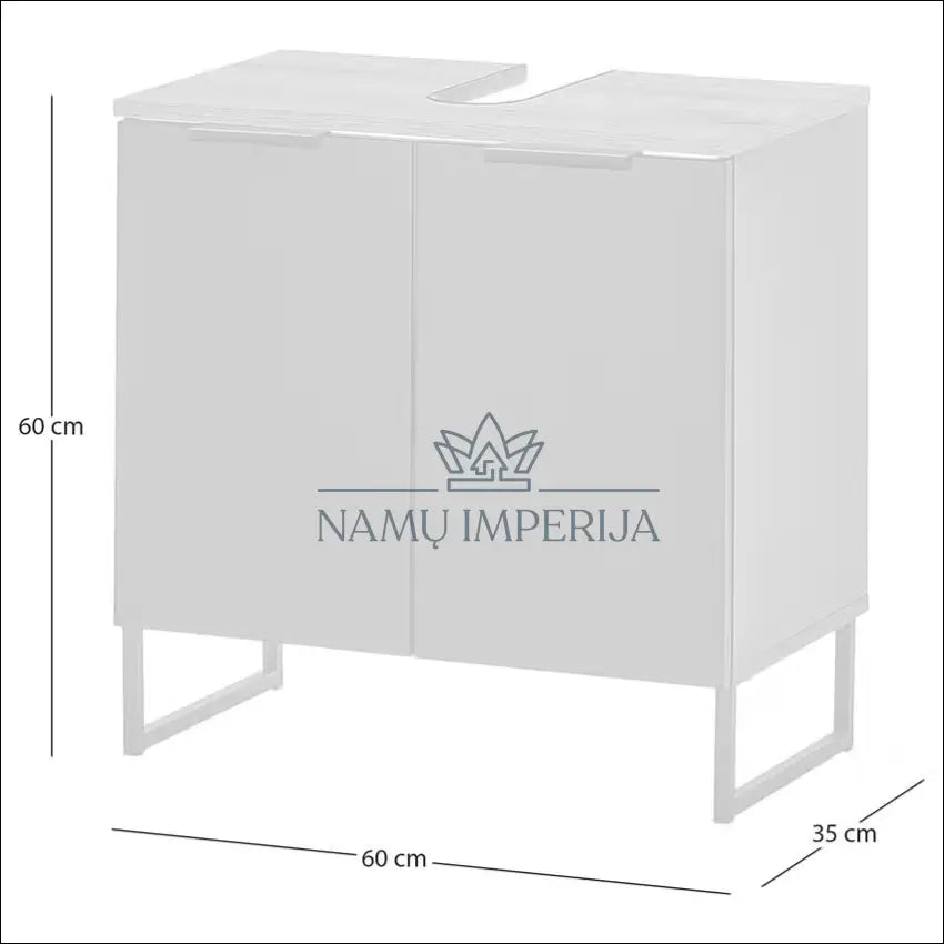 Pastatoma vonios spintelė KI1296 €53 Save 50% 50 100, __label:Pristatymas 1 2 d.d., color juoda, ruda, material mdf €50