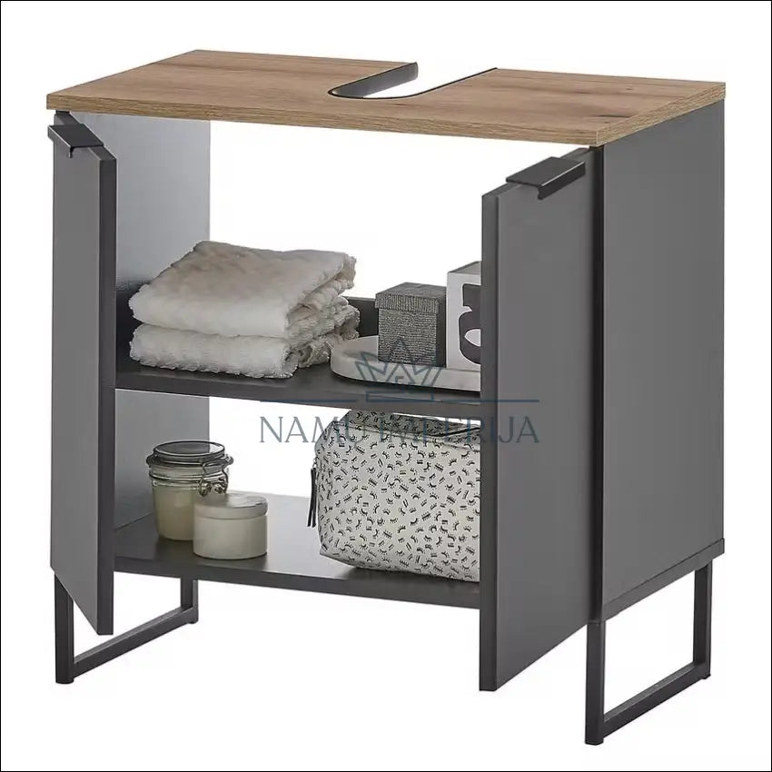 Pastatoma vonios spintelė KI1296 €53 Save 50% 50 100, __label:Pristatymas 1 2 d.d., color juoda, ruda, material mdf €50