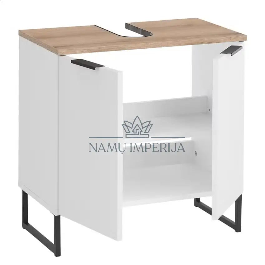 Pastatoma vonios spintelė KI1297 €53 Save 50% 50 100, __label:Pristatymas 1 2 d.d., color balta, ruda, material mdf €50