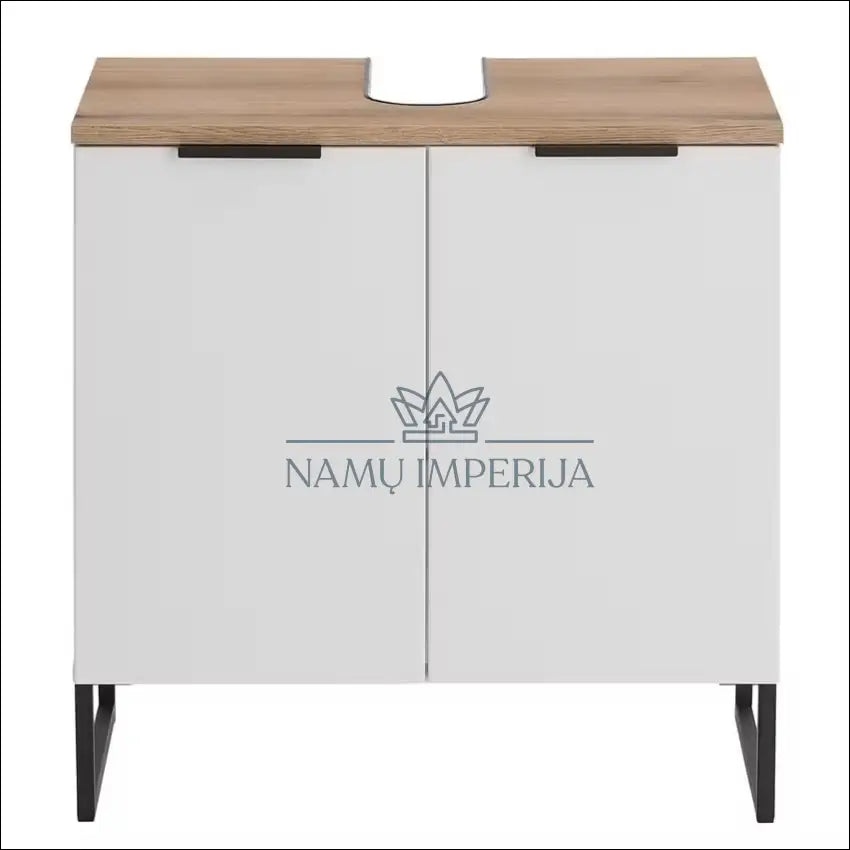 Pastatoma vonios spintelė KI1297 €53 Save 50% 50 100, __label:Pristatymas 1 2 d.d., color balta, ruda, material mdf €50