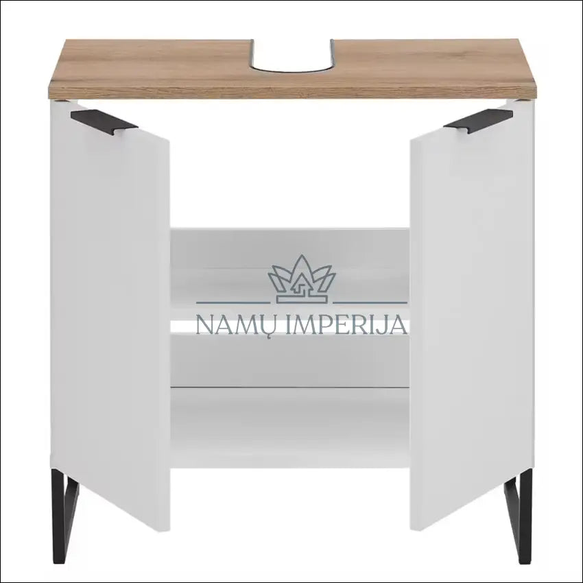 Pastatoma vonios spintelė KI1297 €53 Save 50% 50 100, __label:Pristatymas 1 2 d.d., color balta, ruda, material mdf €50