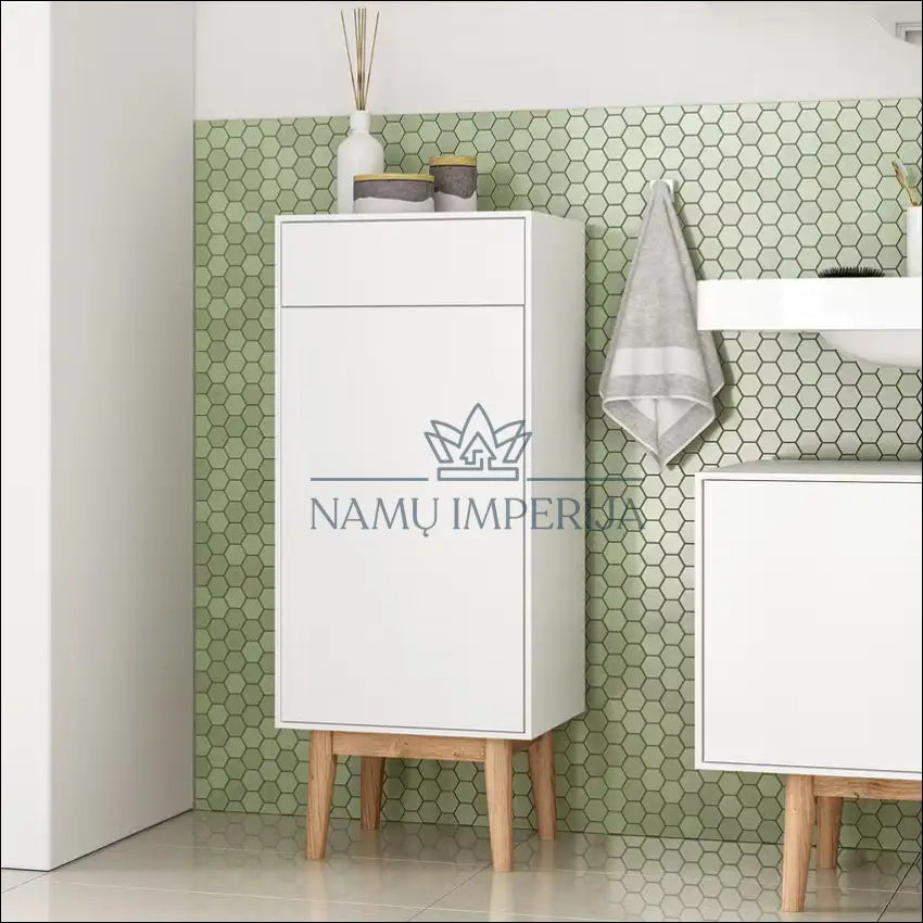Pastatoma vonios spintelė KI1306 €65 Save 50% 50 100, __label:Pristatymas 1 2 d.d., color balta, ruda, material mdf €50