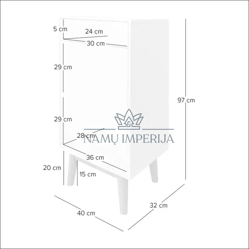 Pastatoma vonios spintelė KI1306 €65 Save 50% 50 100, __label:Pristatymas 1 2 d.d., color balta, ruda, material mdf €50