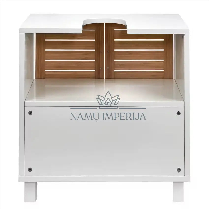Pastatoma vonios spintelė KI13165 €35 Save 65% 25 50, __label:Pristatymas 1 2 d.d., color balta, ruda, material mdf €25