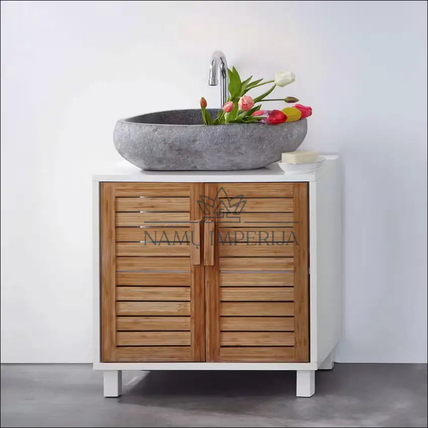Pastatoma vonios spintelė KI13165 €35 Save 65% 25 50, __label:Pristatymas 1 2 d.d., color balta, ruda, material mdf €25