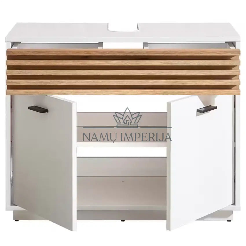 Pastatoma vonios spintelė KI1319 €55 Save 50% 50 100, __label:Pristatymas 1 2 d.d., color balta, ruda, material mediena