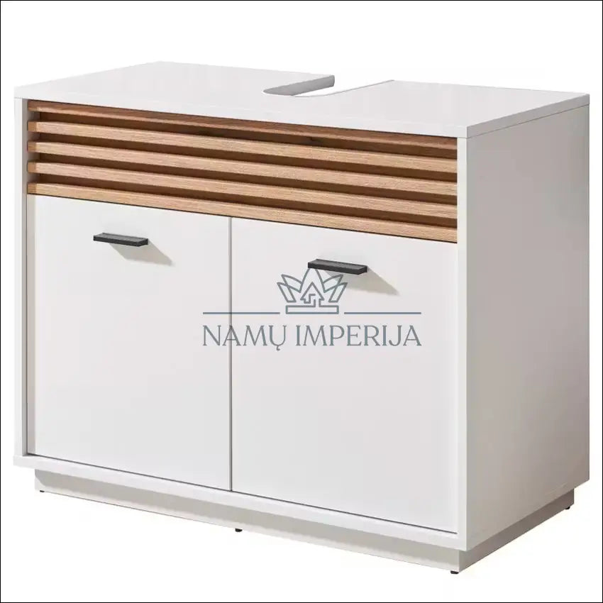 Pastatoma vonios spintelė KI1319 €55 Save 50% 50 100, __label:Pristatymas 1 2 d.d., color balta, ruda, material mediena