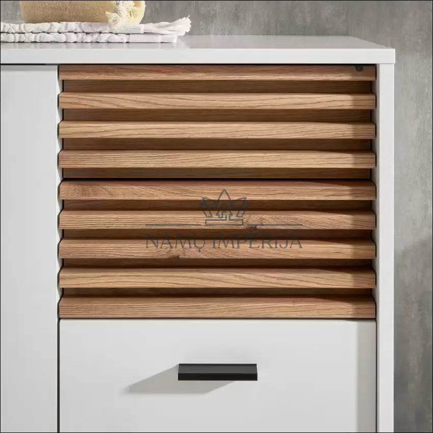 Pastatoma vonios spintelė KI1319 €55 Save 50% 50 100, __label:Pristatymas 1 2 d.d., color balta, ruda, material mediena
