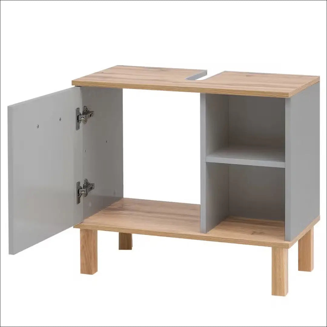 Pastatoma vonios spintelė KI1327 - €53 Save 50% 50-100, __label:Pristatymas 1-2 d.d., color-pilka, color-ruda,