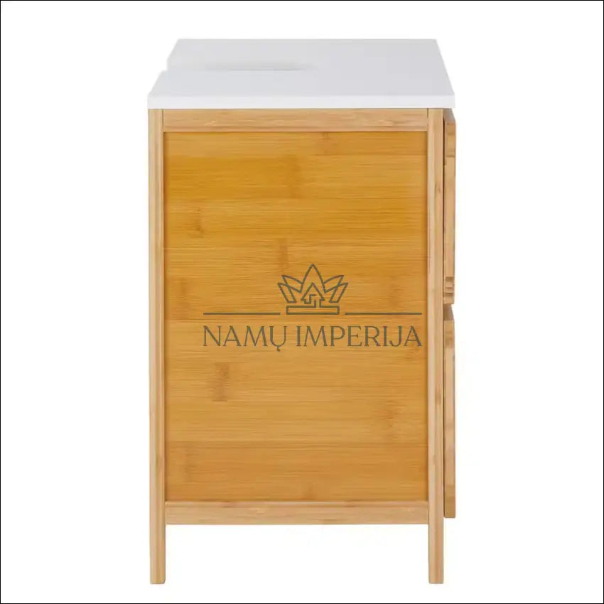 Pastatoma vonios spintelė KI1329 - €70 Save 50% 50-100, __label:Pristatymas 1-2 d.d., color-balta, color-ruda,