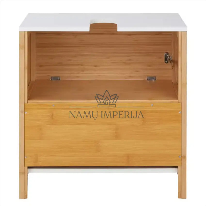 Pastatoma vonios spintelė KI1329 - €70 Save 50% 50-100, __label:Pristatymas 1-2 d.d., color-balta, color-ruda,