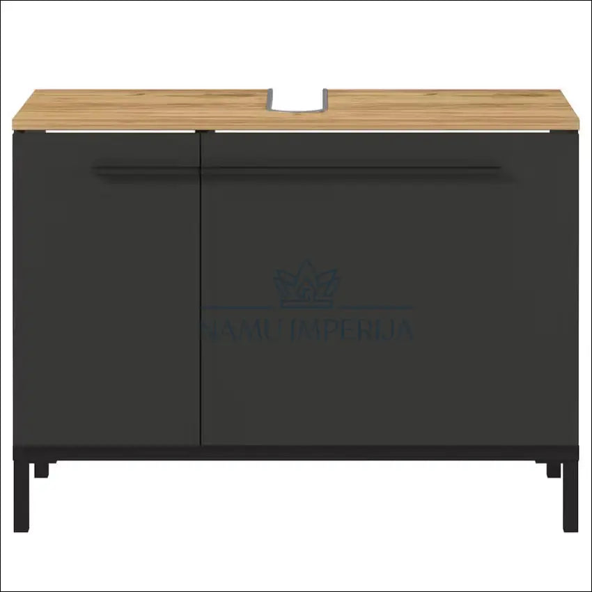 Pastatoma vonios spintelė KI1331 - €85 Save 50% 50-100, __label:Pristatymas 1-2 d.d., color-pilka, color-ruda,