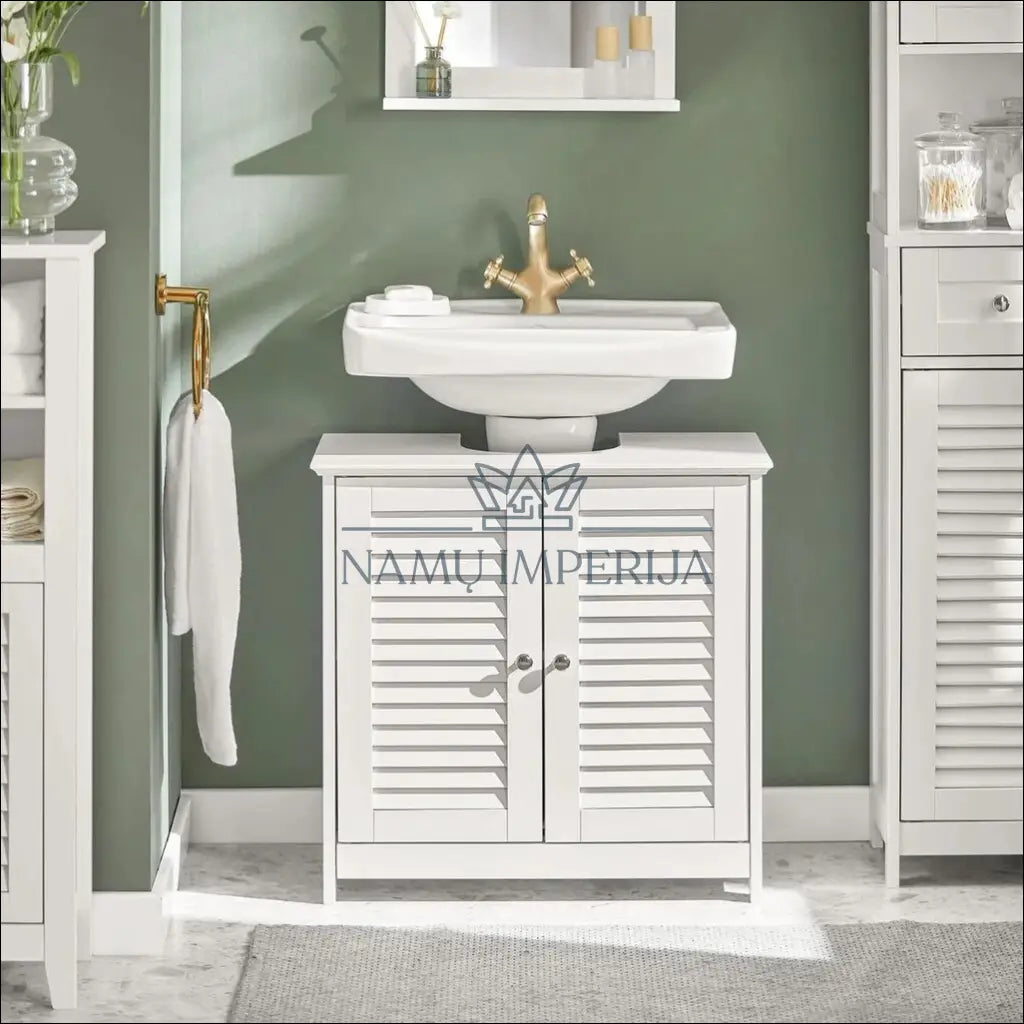 Pastatoma vonios spintelė KI1357 - €46 Save 50% 25-50, __label:Pristatymas 1-2 d.d., color-balta, material-mdf,