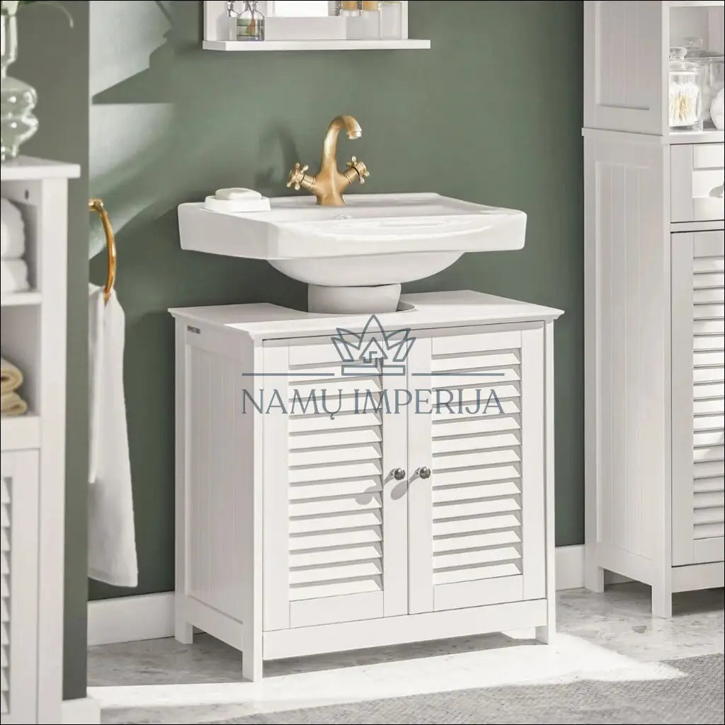 Pastatoma vonios spintelė KI1357 - €46 Save 50% 25-50, __label:Pristatymas 1-2 d.d., color-balta, material-mdf,
