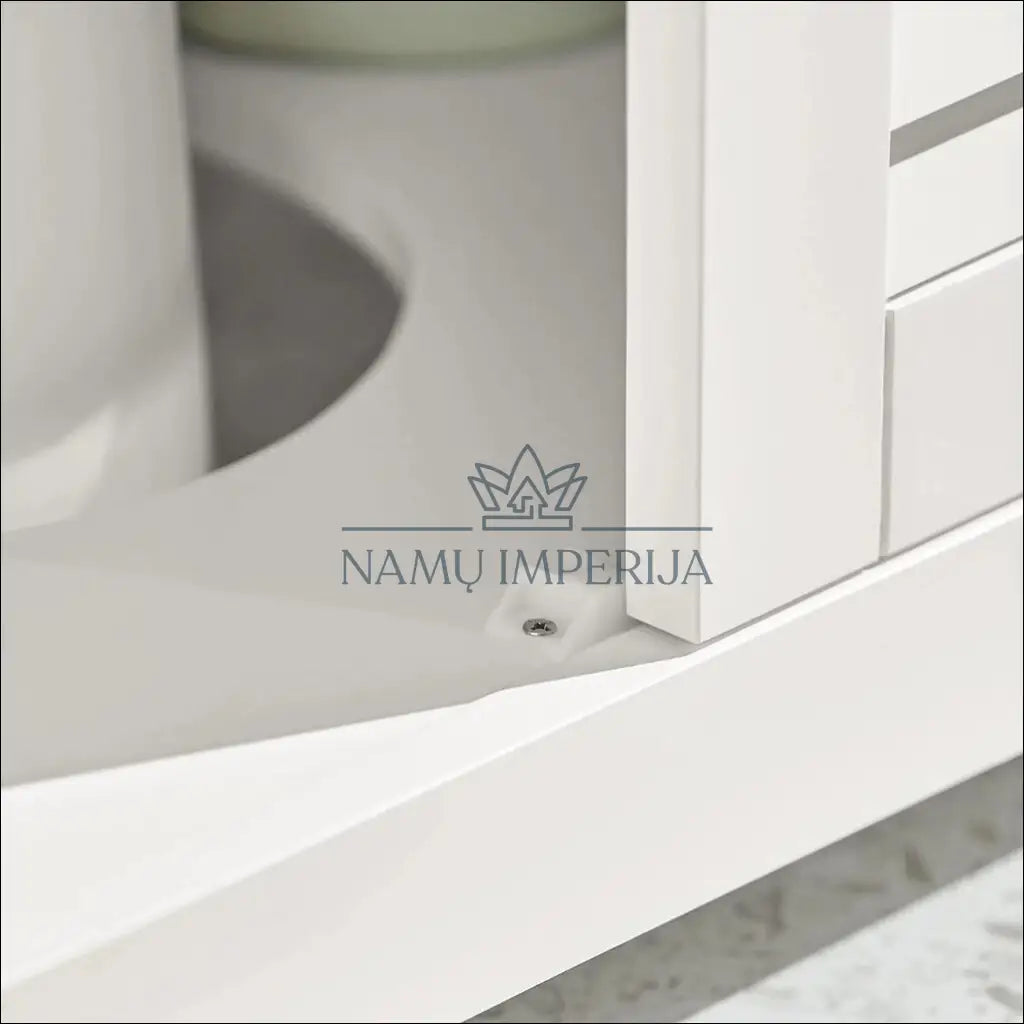 Pastatoma vonios spintelė KI1357 - €46 Save 50% 25-50, __label:Pristatymas 1-2 d.d., color-balta, material-mdf,