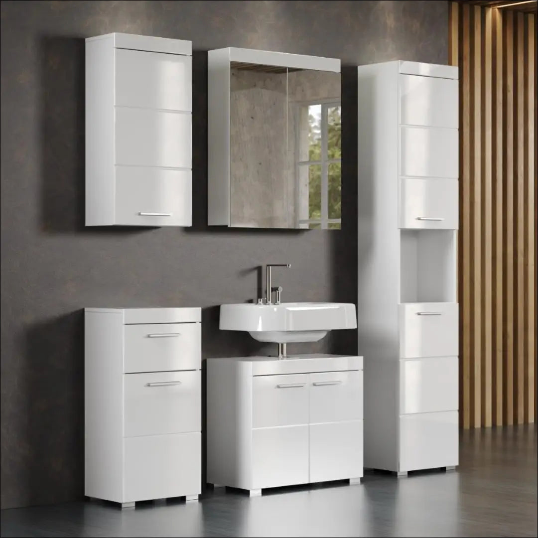 Pastatoma vonios spintelė KI1472 - €41 Save 50% 25-50, __label:Pristatymas 1-2 d.d., color-balta, material-mediena,