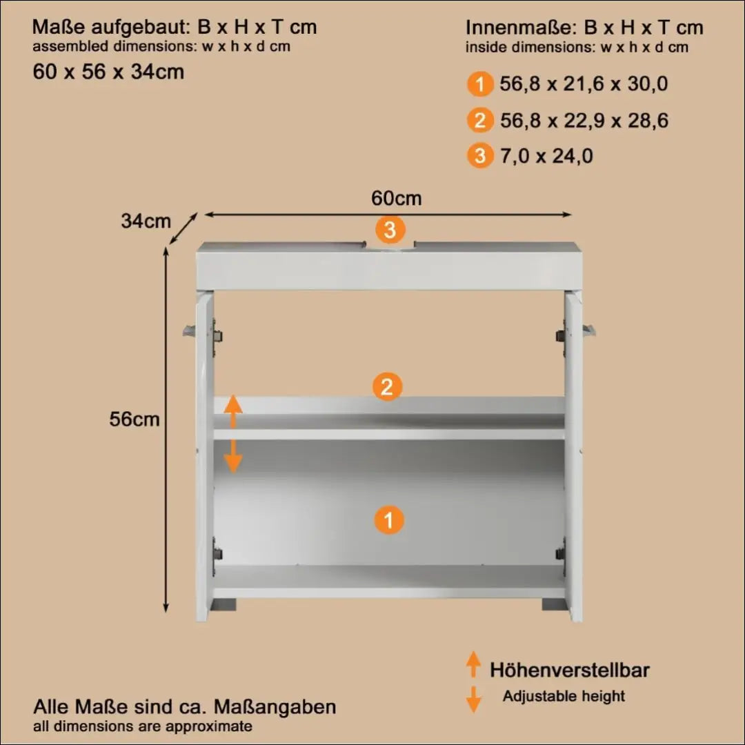 Pastatoma vonios spintelė KI1472 - €41 Save 50% 25-50, __label:Pristatymas 1-2 d.d., color-balta, material-mediena,