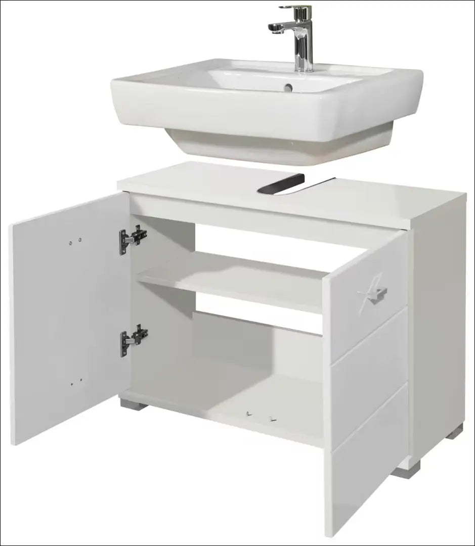Pastatoma vonios spintelė KI1659 - €60 Save 50% 50-100, __label:Pristatymas 1-2 d.d., color-balta, material-mdf,