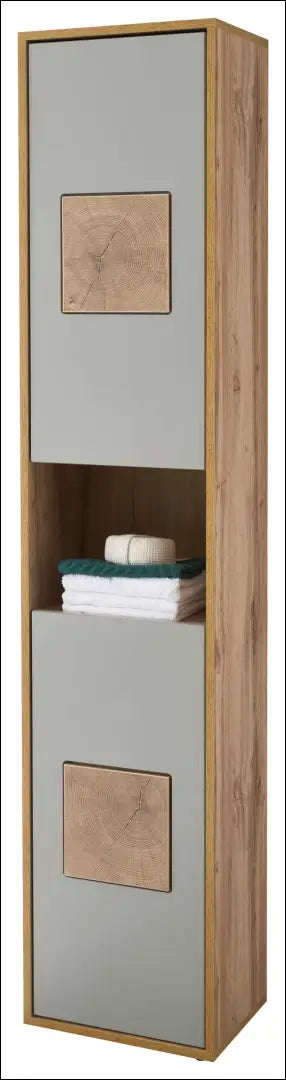 Pastatoma vonios spintelė KI1670 - €112 Save 50% 100-200, __label:Pristatymas 1-2 d.d., color-pilka, color-ruda,