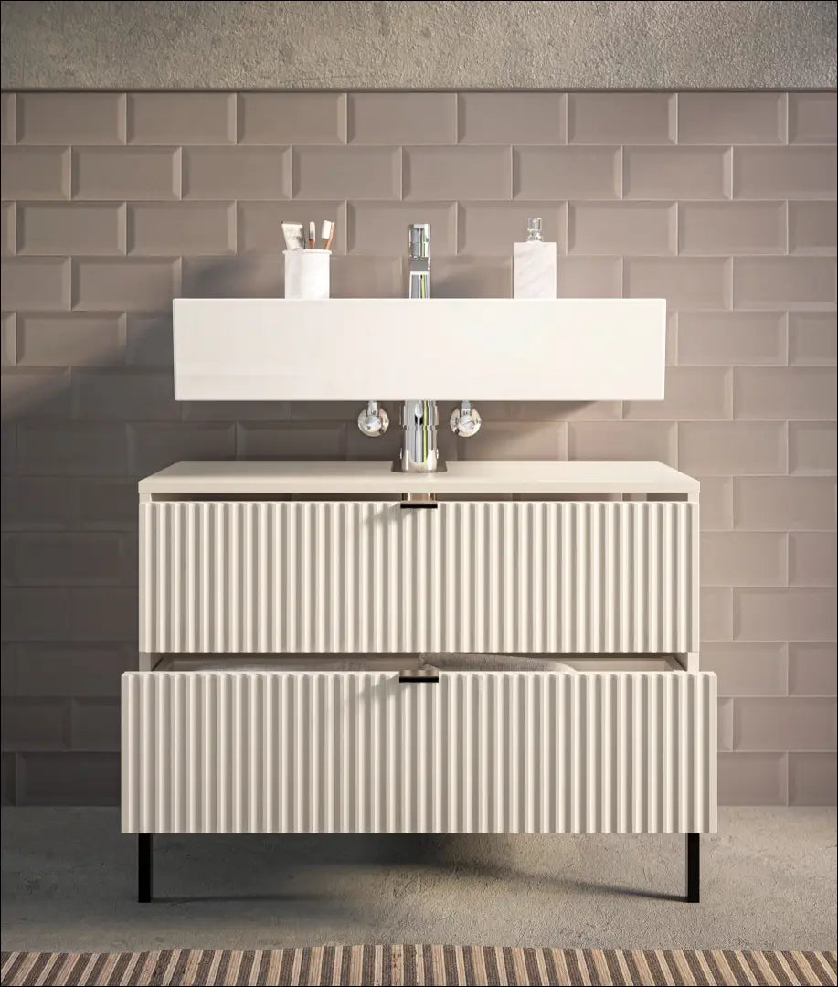 Pastatoma vonios spintelė KI1687 - €100 Save 50% 100-200, __label:Pristatymas 1-2 d.d., color-smelio, material-mediena,