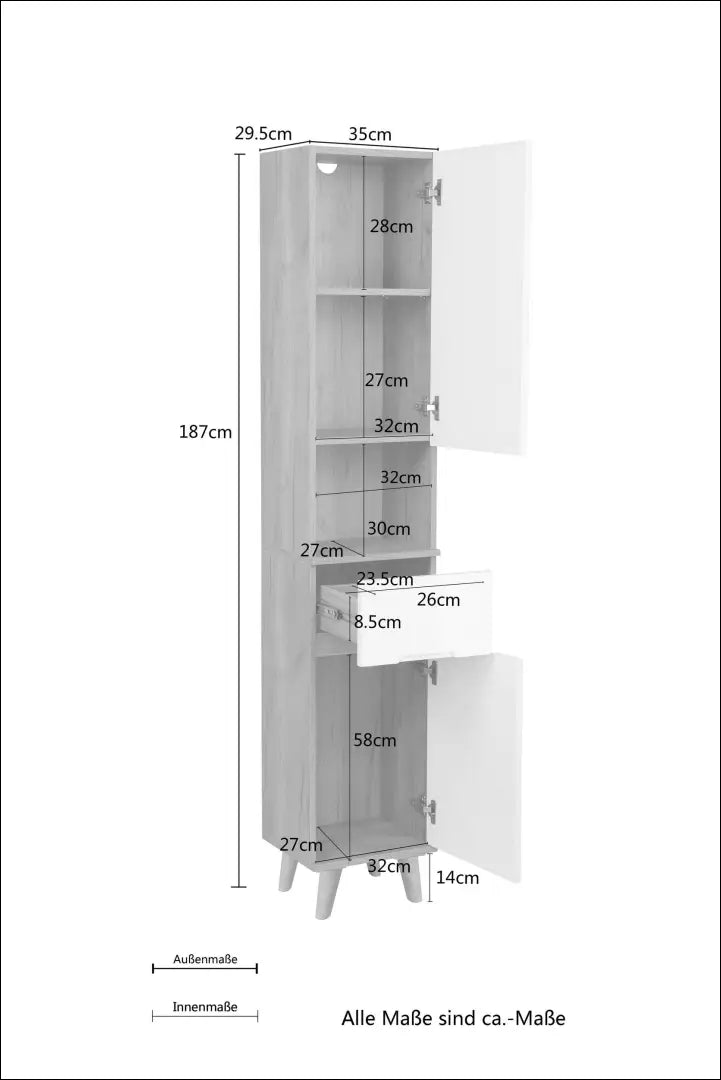 Pastatoma vonios spintelė KI1702 - €90 Save 50% 50-100, __label:Pristatymas 1-2 d.d., color-balta, color-ruda,