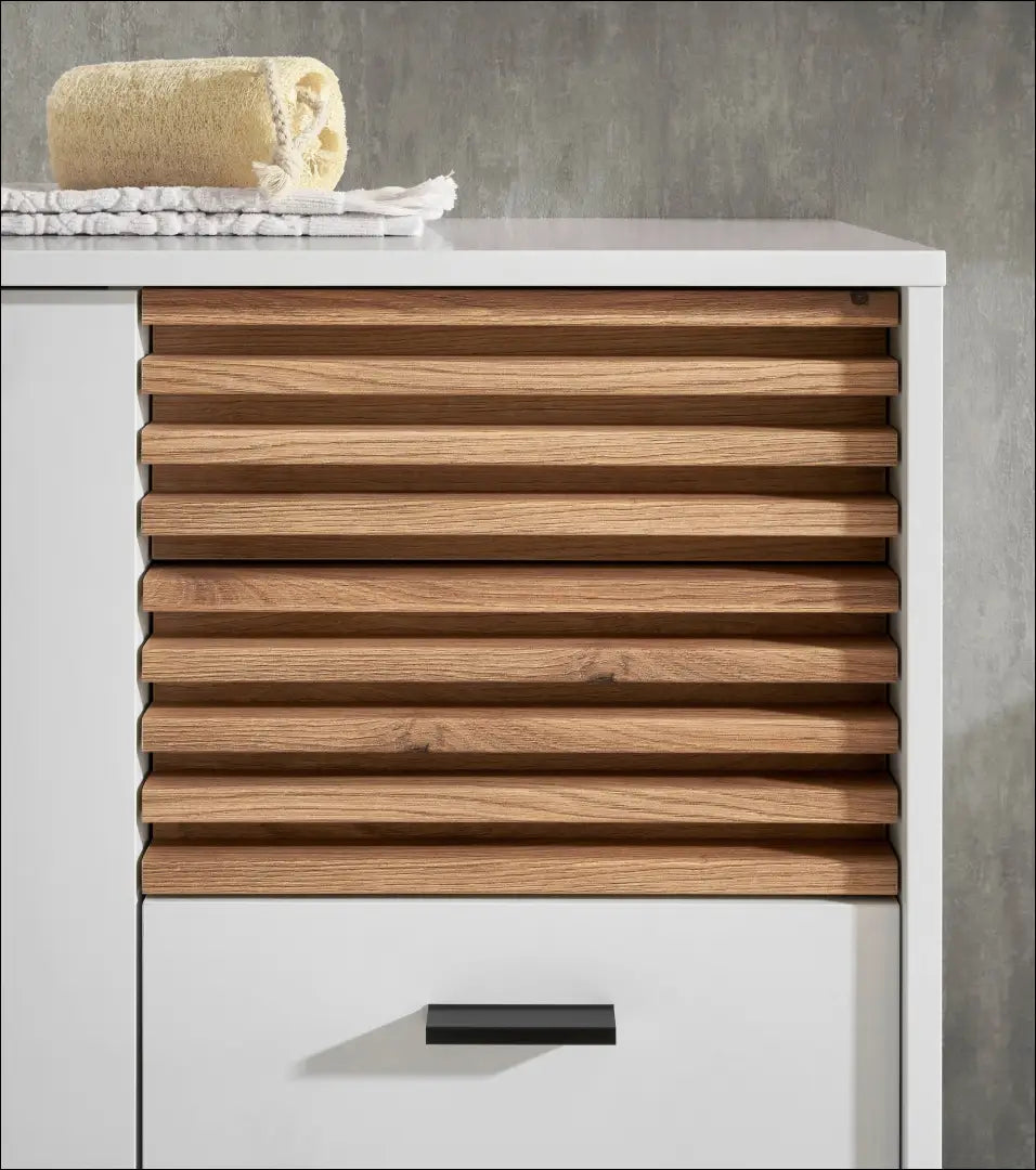 Pastatoma vonios spintelė KI1704 - €70 Save 65% 50-100, __label:Pristatymas 1-2 d.d., color-balta, color-ruda,