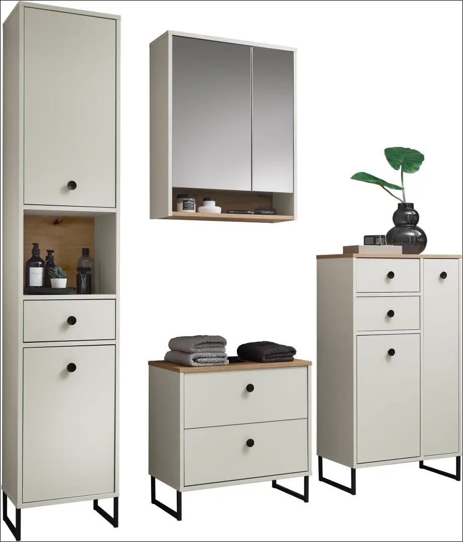 Pastatoma vonios spintelė KI1727 - €64 Save 50% 50-100, __label:Pristatymas 1-2 d.d., color-smelio, material-mediena,