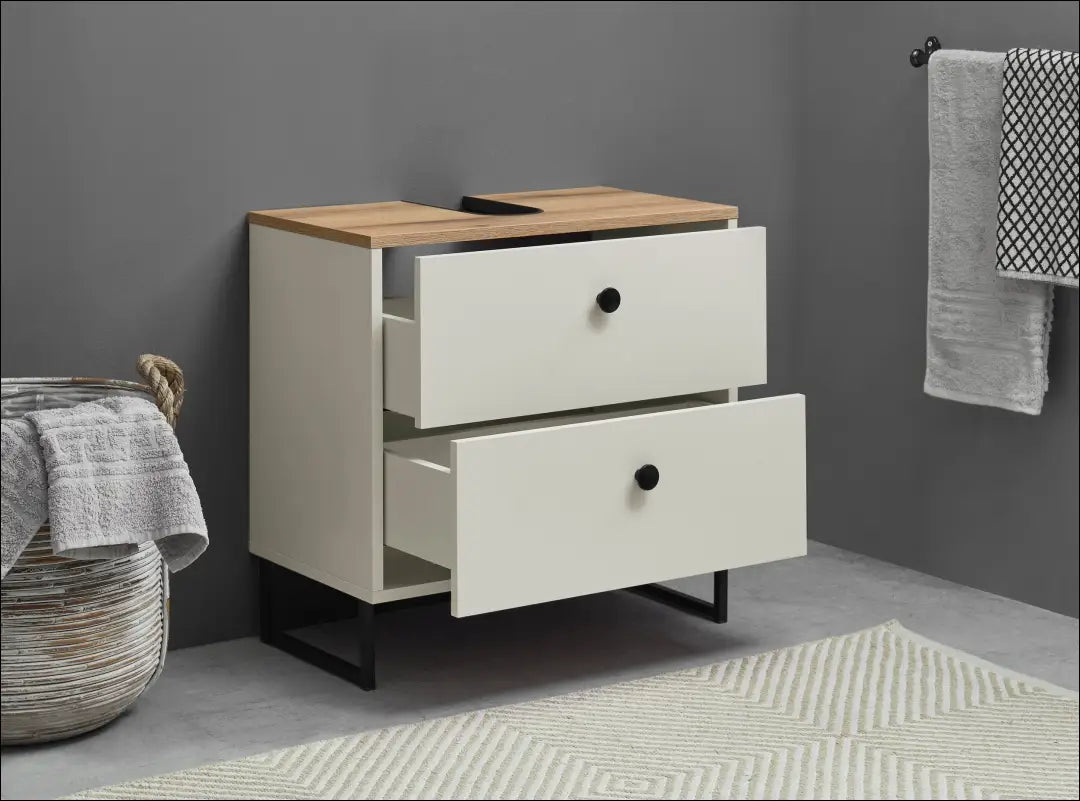 Pastatoma vonios spintelė KI1727 - €64 Save 50% 50-100, __label:Pristatymas 1-2 d.d., color-smelio, material-mediena,