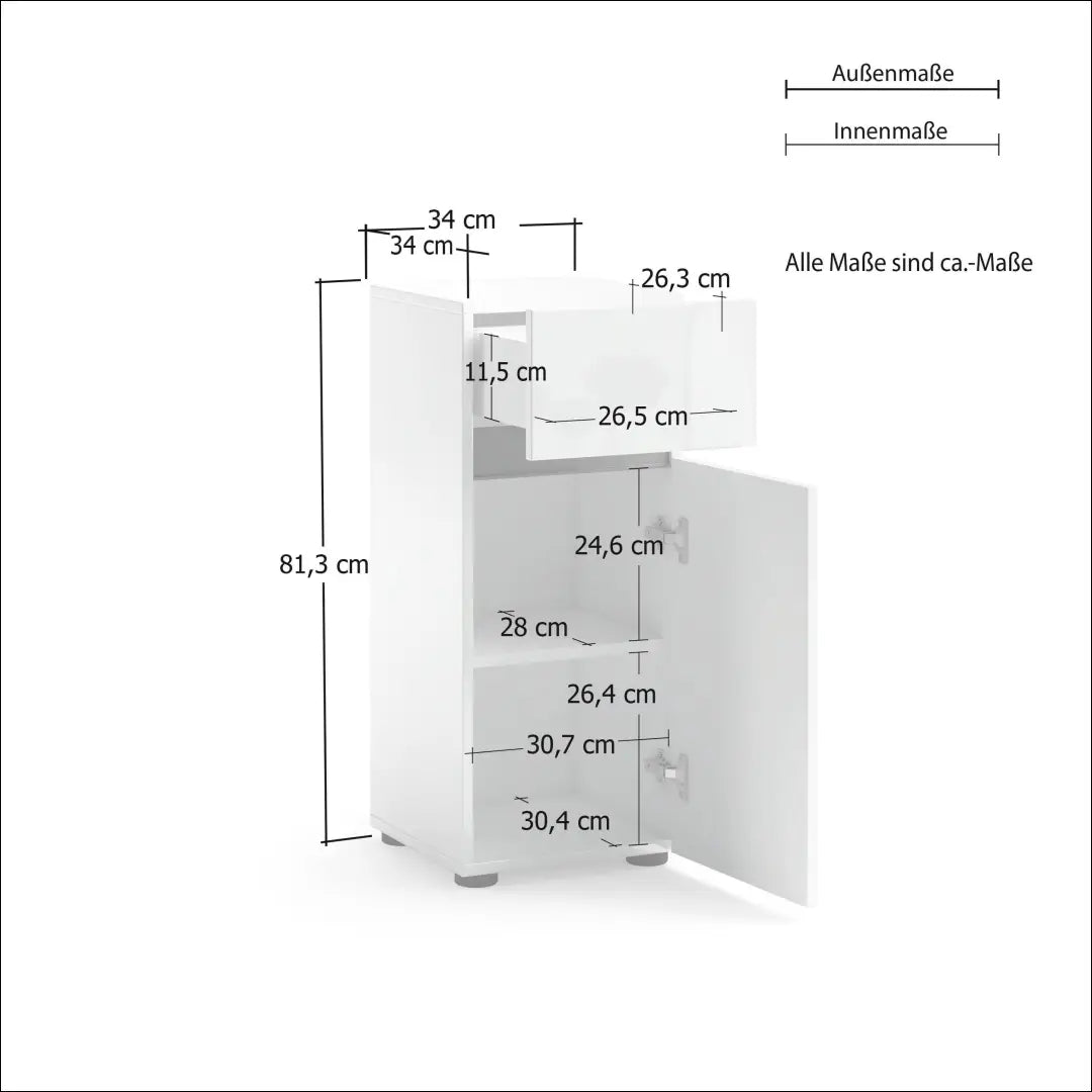Pastatoma vonios spintelė KI1747 - €80 Save 50% 50-100, __label:Pristatymas 1-2 d.d., color-balta, material-mediena,