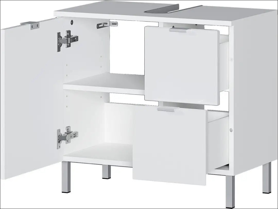 Pastatoma vonios spintelė KI1814 - €120 Save 50% 100-200, __label:Pristatymas 1-2 d.d., color-balta, material-mdf,