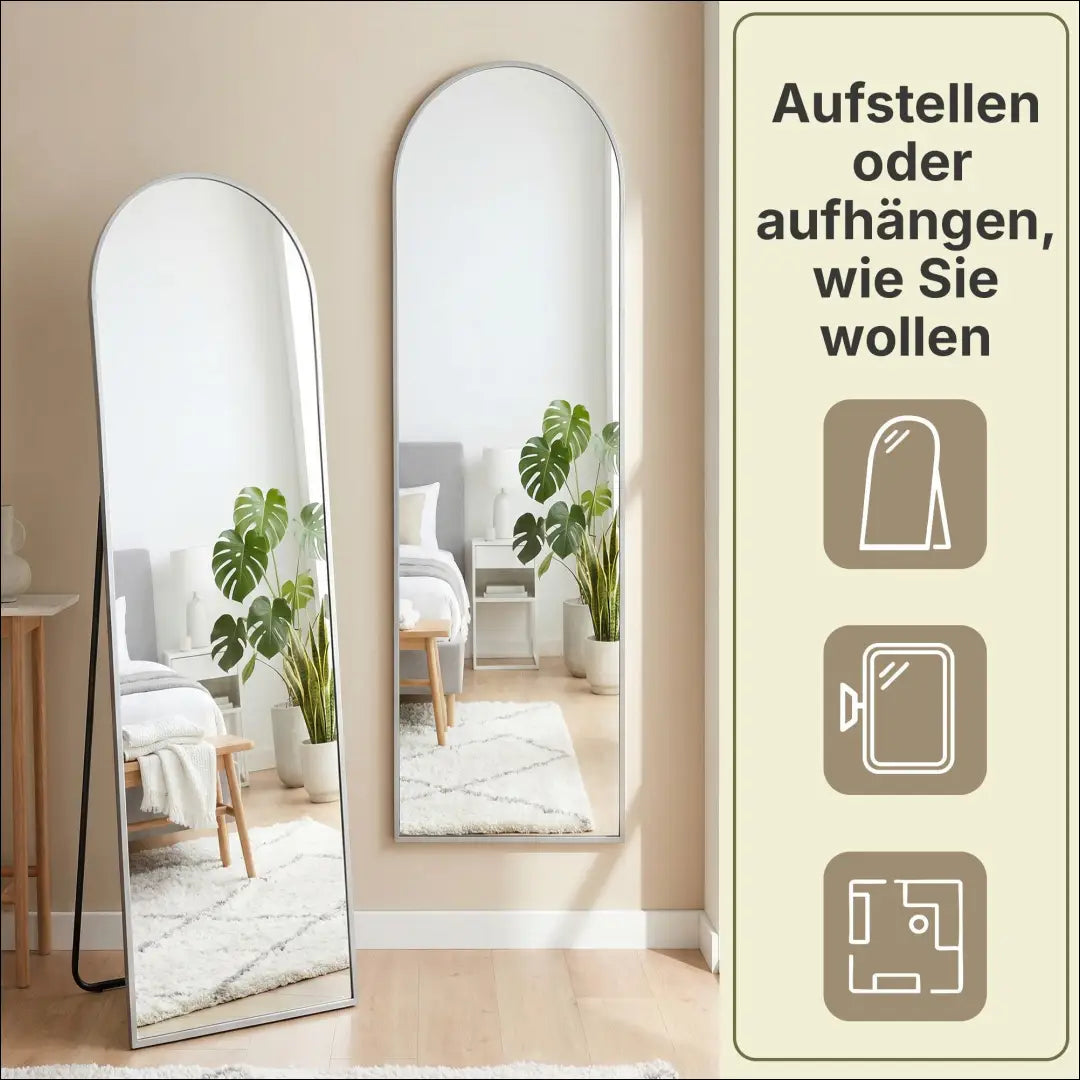 Pastatomas-pakabinamas veidrodis DI12377 - €74 Save 50% 50-100, __label:Pristatymas 1-2 d.d., color-sidabrine,