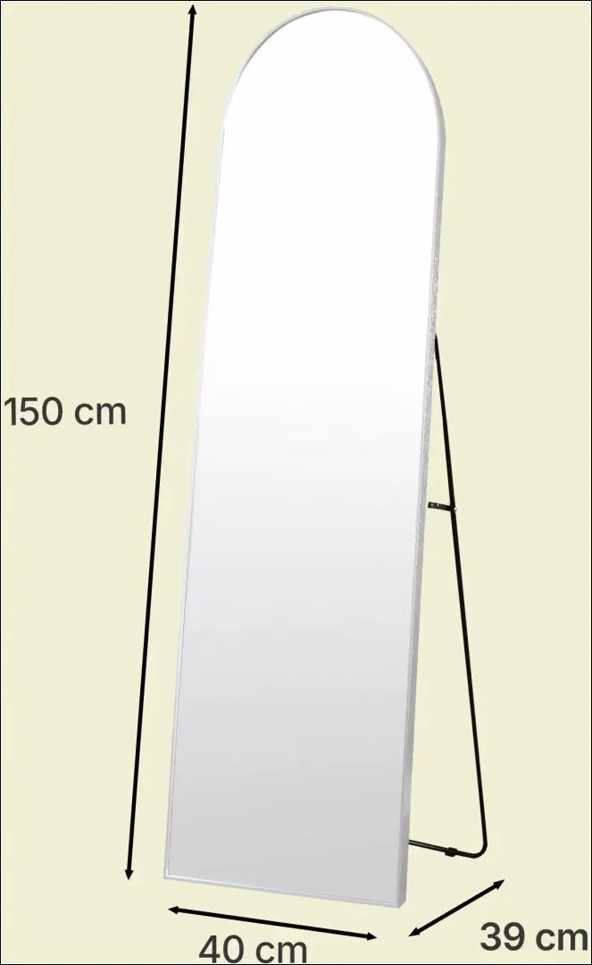 Pastatomas-pakabinamas veidrodis DI12377 - €74 Save 50% 50-100, __label:Pristatymas 1-2 d.d., color-sidabrine,