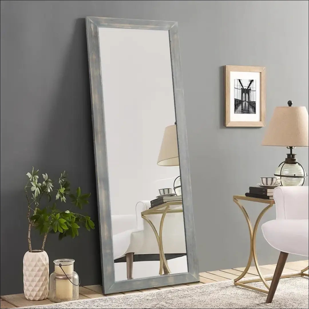 Pastatomas/pakabinamas veidrodis DI7064 - €54 Save 60% 50-100, __label:Pristatymas 1-2 d.d., color-pilka, interjeras,