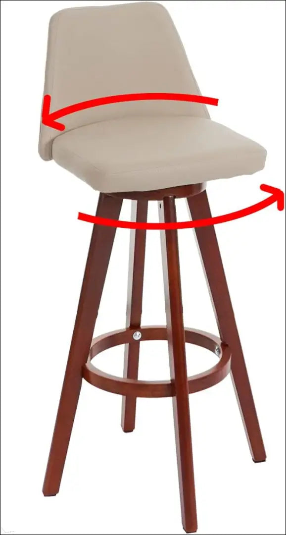 Pasukama baro kėdė VI1154 - €54 Save 50% 50-100, __label:Pristatymas 1-2 d.d., baro-kedes, color-kremas,