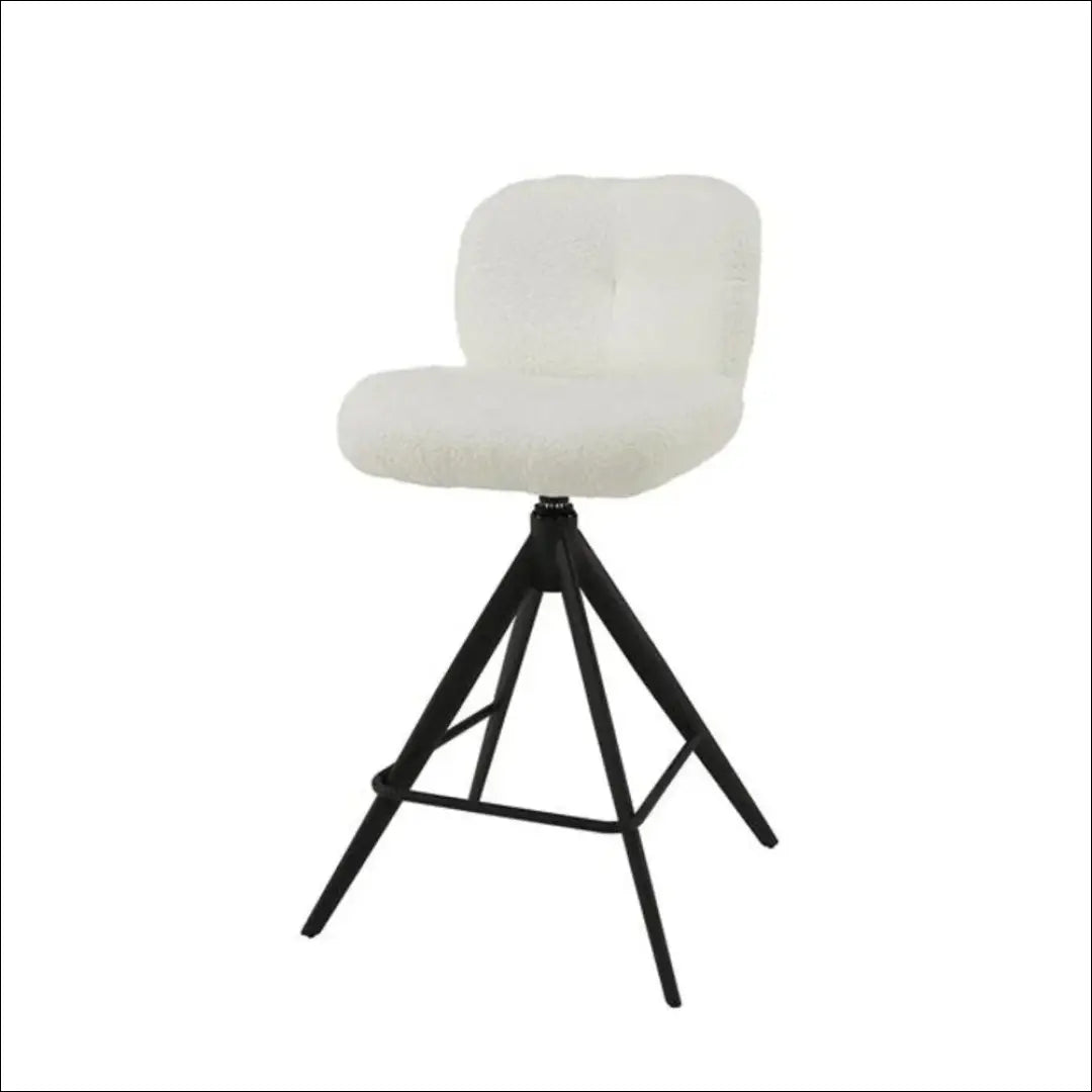 Pasukama baro kėdė VI607 - €76 Save 65% 50-100, __label:Pristatymas 1-2 d.d., baro-kedes, color-balta, color-juoda €50