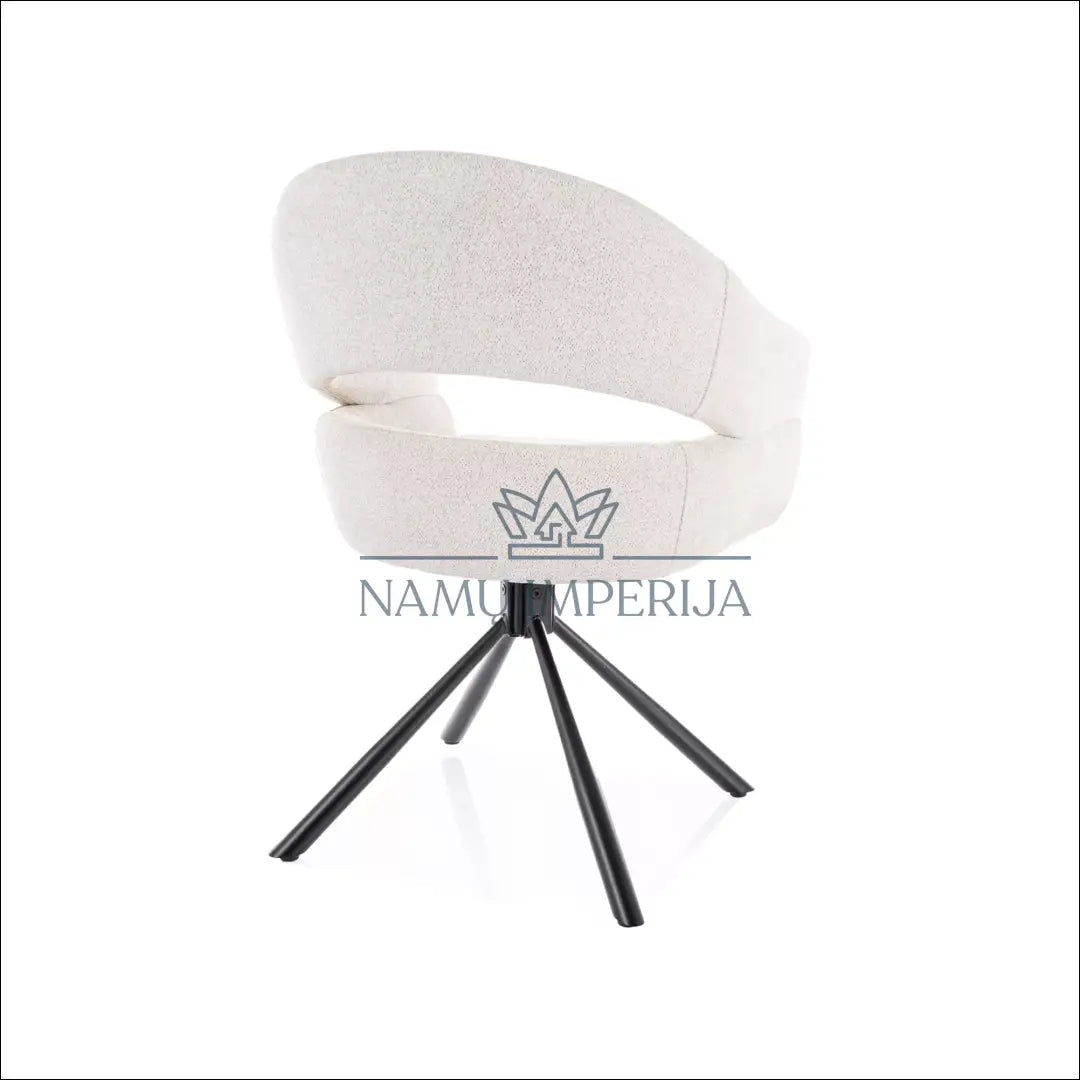 Pasukama kėdė AL042 - 100-200, __label:Pristatymas 5-14 d.d., color-kremas, color-pilka, kedes-valgomojo €100 to €200