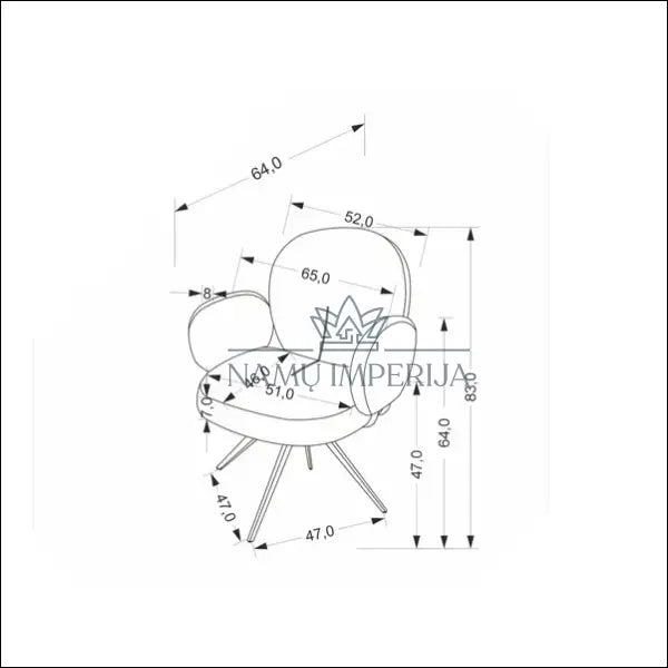 Pasukama kėdė LR001 - 50-100, __label:Pristatymas 5-14 d.d., color-pilka, color-ruda, color-smelio €50 to €100