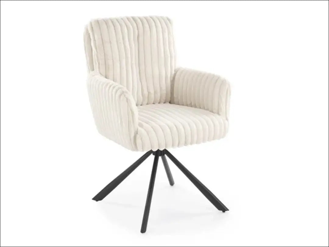 Pasukama kėdė LR004 - 100-200, __label:Pristatymas 5-14 d.d., color-kremas, color-pilka, kedes-valgomojo €100 to €200